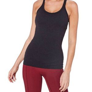 LULULEMON ATHLETICA Ebb To Street Tank II in Black Size 6